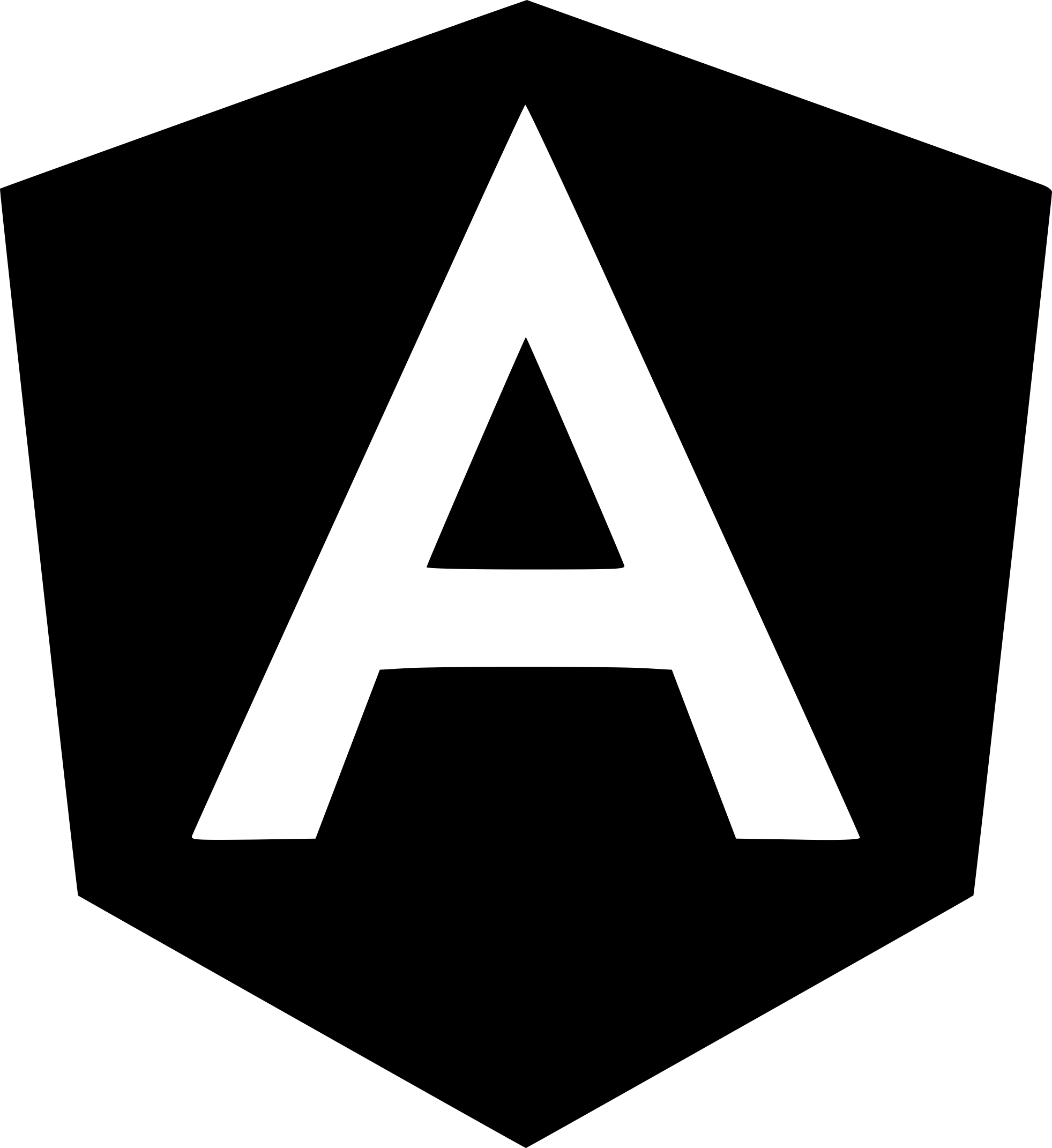 Brand Angularjs Contour Svg Vector Free Vectors